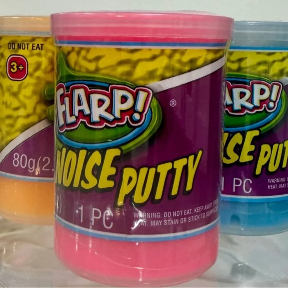 Noise Putty Party Pack - Pink, Orange, Blue